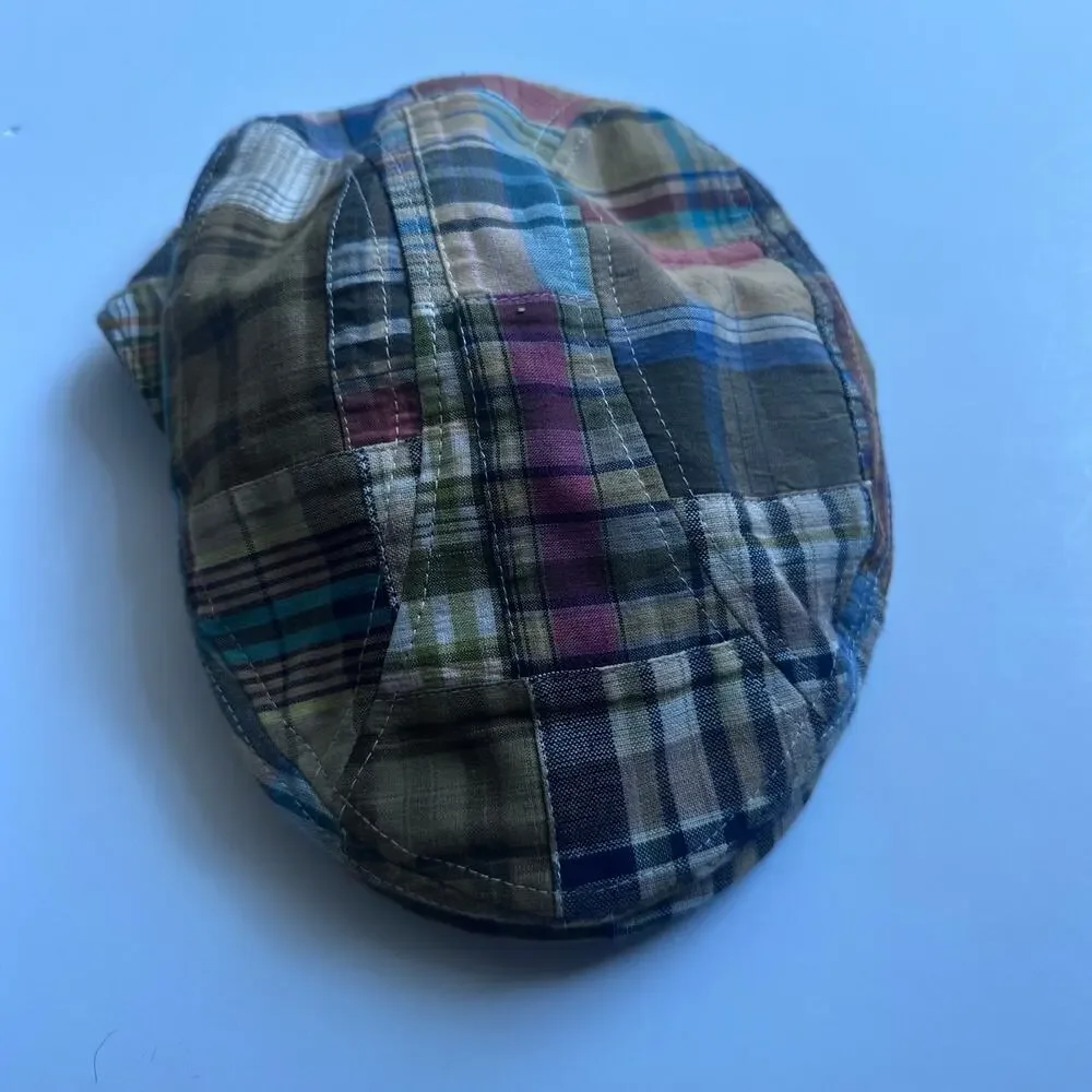 San Diego Hat Co. Kids Plaid Drivers Hat Size 5-7 Years